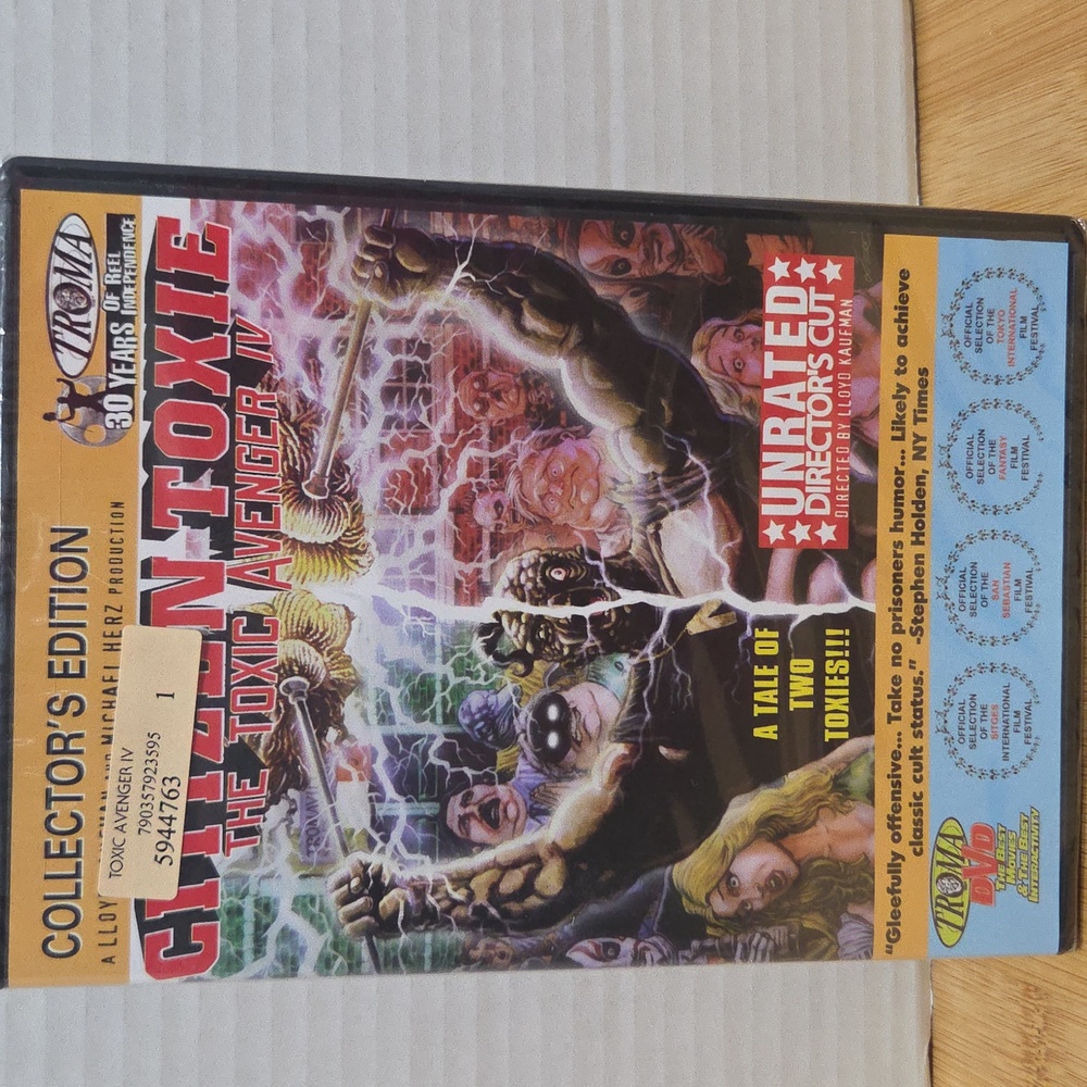 Citizen Toxie: The Toxic Avenger IV DVD